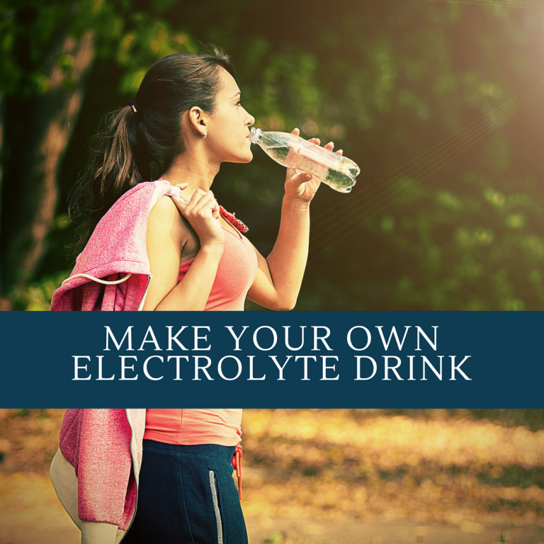 Homemade Electrolyte Drink Dr. Christina Carew, Naturopath, Toronto